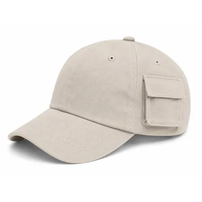 Casquette beige Evan