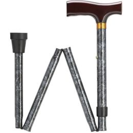 Fashionable Folding Imprints - Black Marble