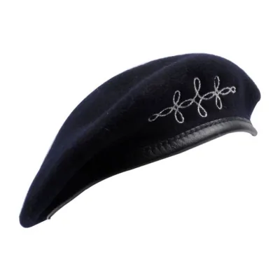 Béret hongroise bleu marine