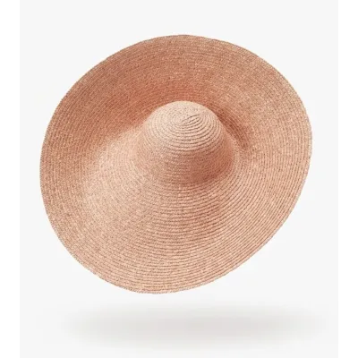 Chapeau de paille naturel Saucer