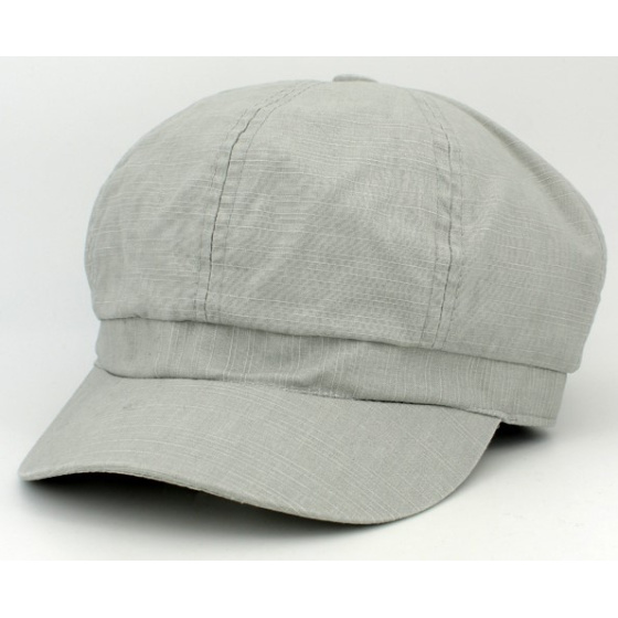copy of Newsboy Cap Azora Grey Cotton - Traclet