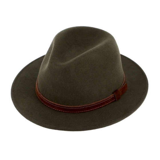Chapeau Traveller Ambierle Olive - Traclet