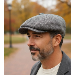 copy of Flechet Harris Tweed flat cap Made In France