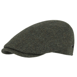 Matteo Loden Wool Flat Cap - FLECHET