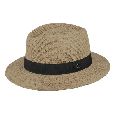 Belize Raffia Traveller Hat - Fléchet | ref 24304 - Chapellerie Traclet