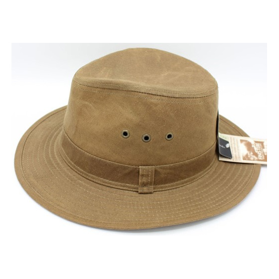 Oiled Cotton Hat Sologne Beige - Traclet