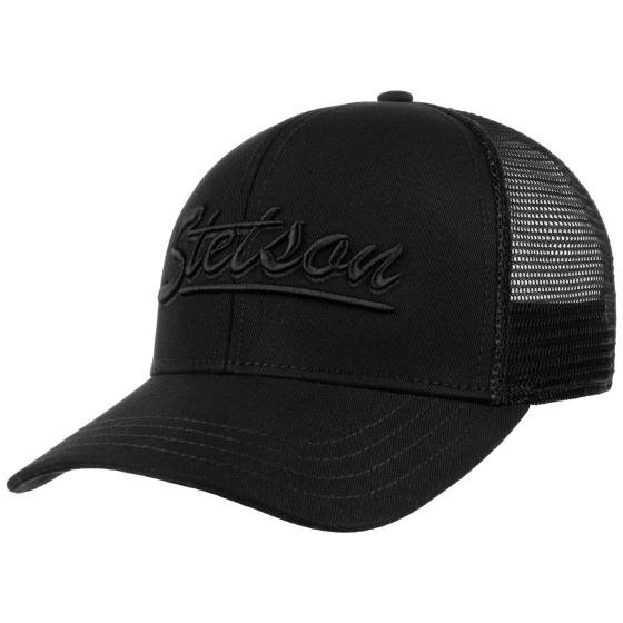 Black Baseball Cap - Stetson
