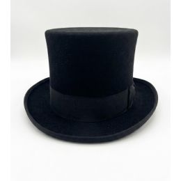 Chapeau haut de forme mélusine Noir