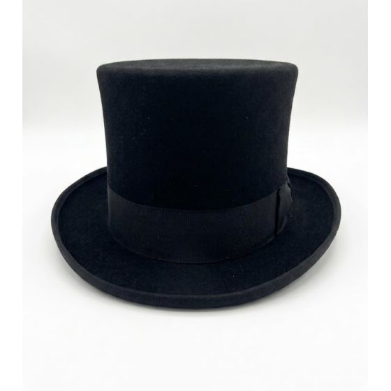 Chapeau haut de forme mélusine Noir