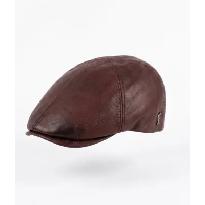 Casquette plate bordeaux - Fléchet