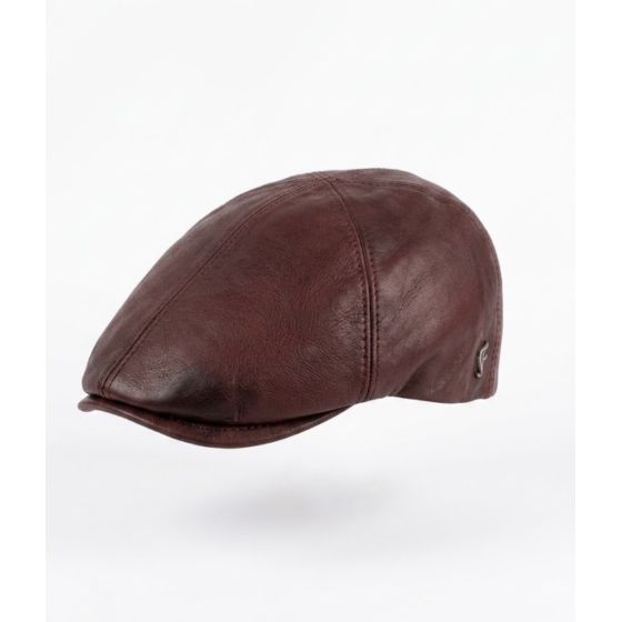 Casquette plate bordeaux - Fléchet
