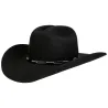 Chapeau Cowboy Liano Buffalo 4X Noir - Stetson  Reference : 22137| Chapellerie Traclet