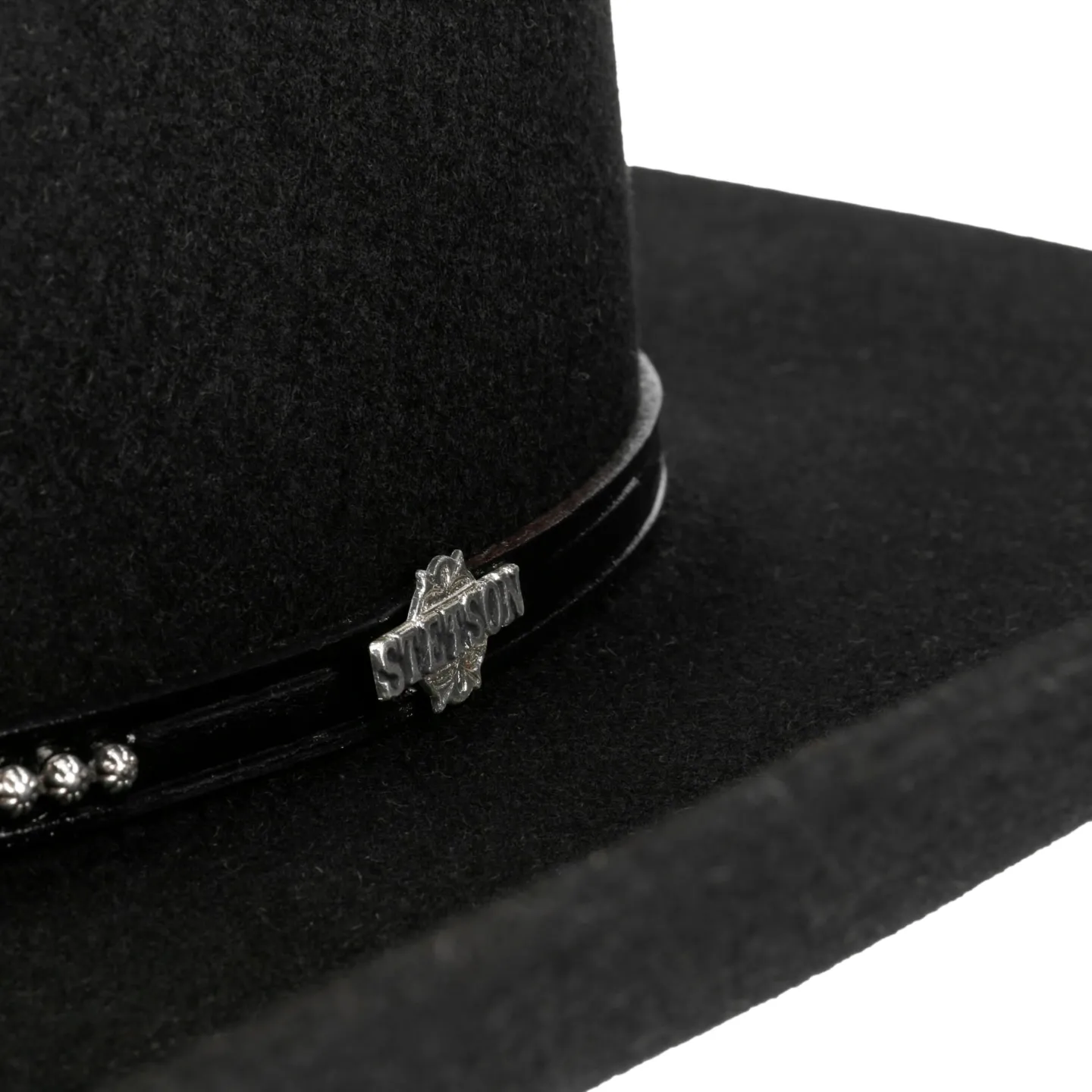 Chapeau Cowboy Liano Buffalo 4X Noir - Stetson  Reference : 22137| Chapellerie Traclet