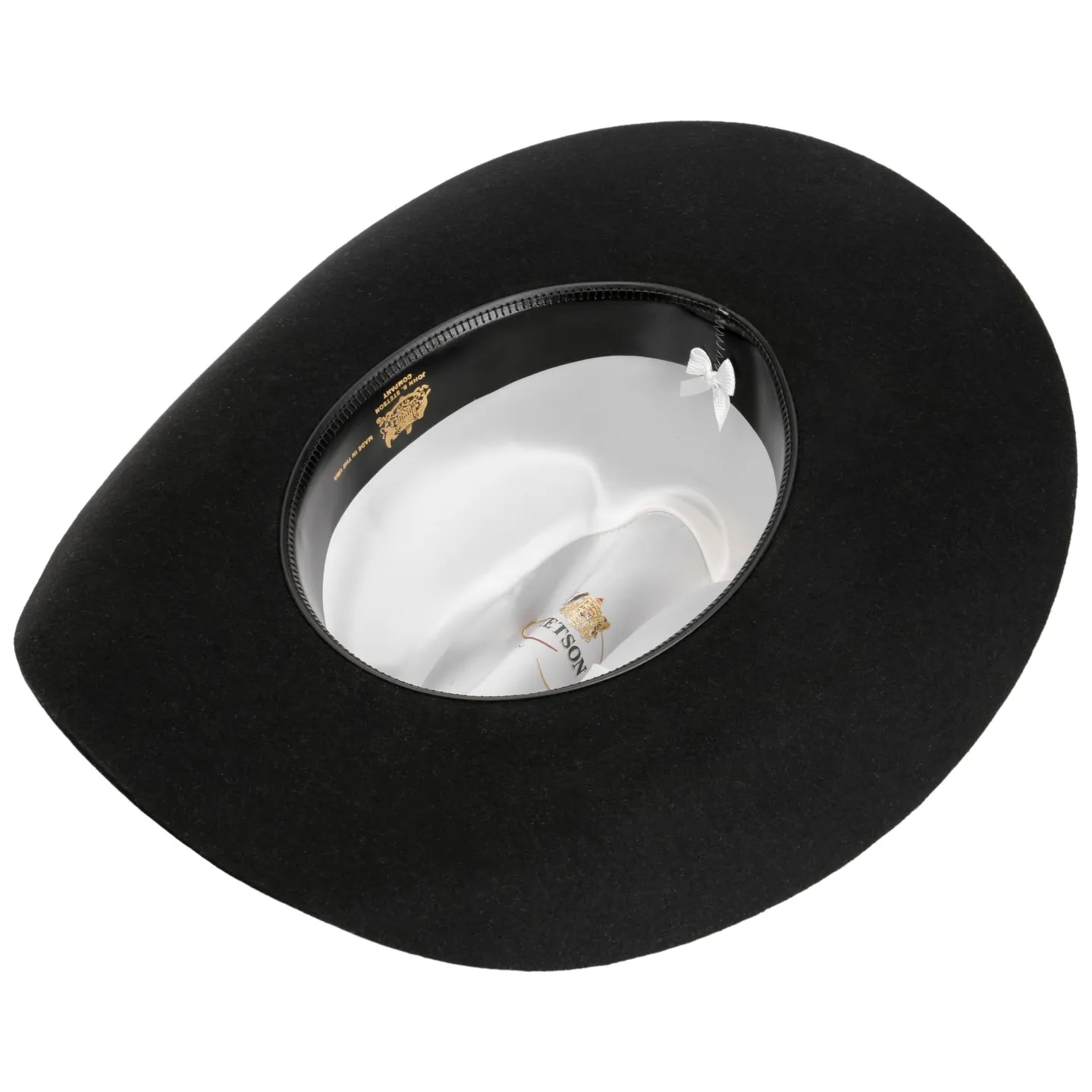 Chapeau Cowboy Liano Buffalo 4X Noir - Stetson  Reference : 22137| Chapellerie Traclet