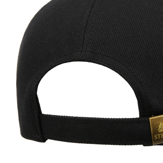 Black Cotton Baseball Cap American Eagle – Stetson