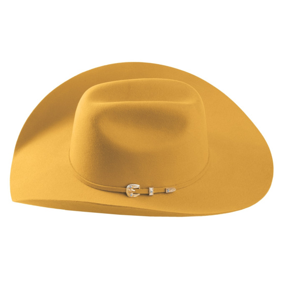 Chapeau Western - Country Kingman 4X Moutarde