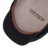 Navy Dylan Wool Flat Cap - Stetson reference 20556 traclet hat shop