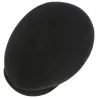 Dylan Black Wool Flat Cap - Stetson reference 20612 traclet hat shop