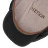 Dylan Black Wool Flat Cap - Stetson reference 20612 traclet hat shop
