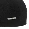 Dylan Black Wool Flat Cap - Stetson reference 20612 traclet hat shop