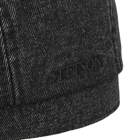Hatteras Vintage Barista Denim Black Cap - Stetson