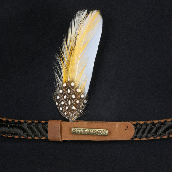 Delaware Valrico Black Felt Hat - Stetson