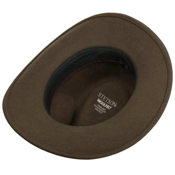 Cheval Traveller Wool Felt Hat Olive - Stetson