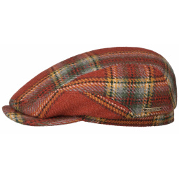 Flat Cap Edinburgh Tartan Wool - Stetson