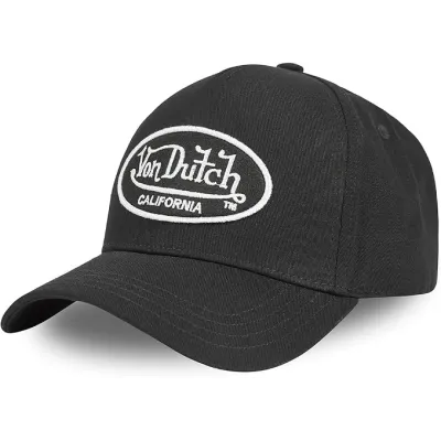 Casquette Trucker Cas Noire - Von Dutch  Reference : 23730| Chapellerie Traclet