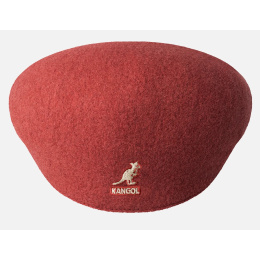 Casquette Kangol 504 Hiver Rouge Coquelicot