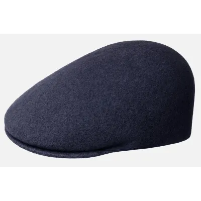Seamless Wool 507 Navy Cap - Kangol Reference : 24408| Chapellerie Traclet