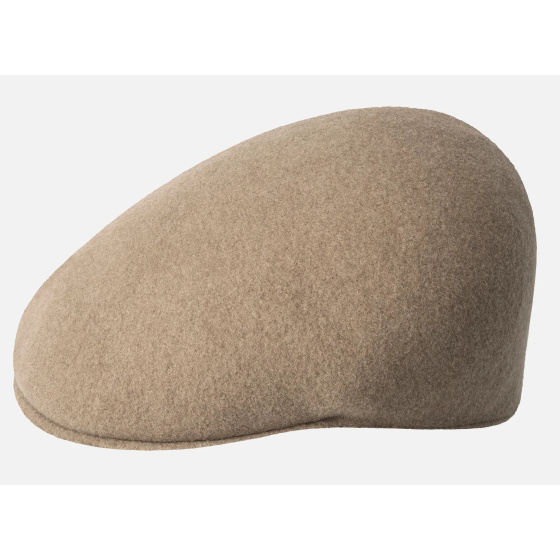 Wool 504 Taupe Cap - KANGOL