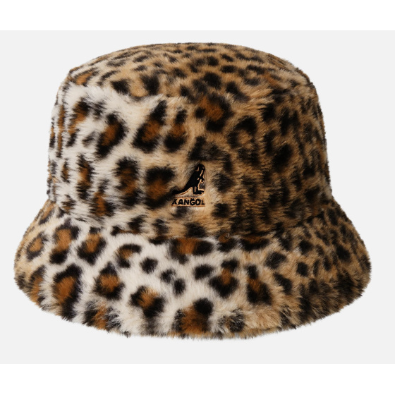 copy of Black & White Faux Fur Bucket Hat - Kangol