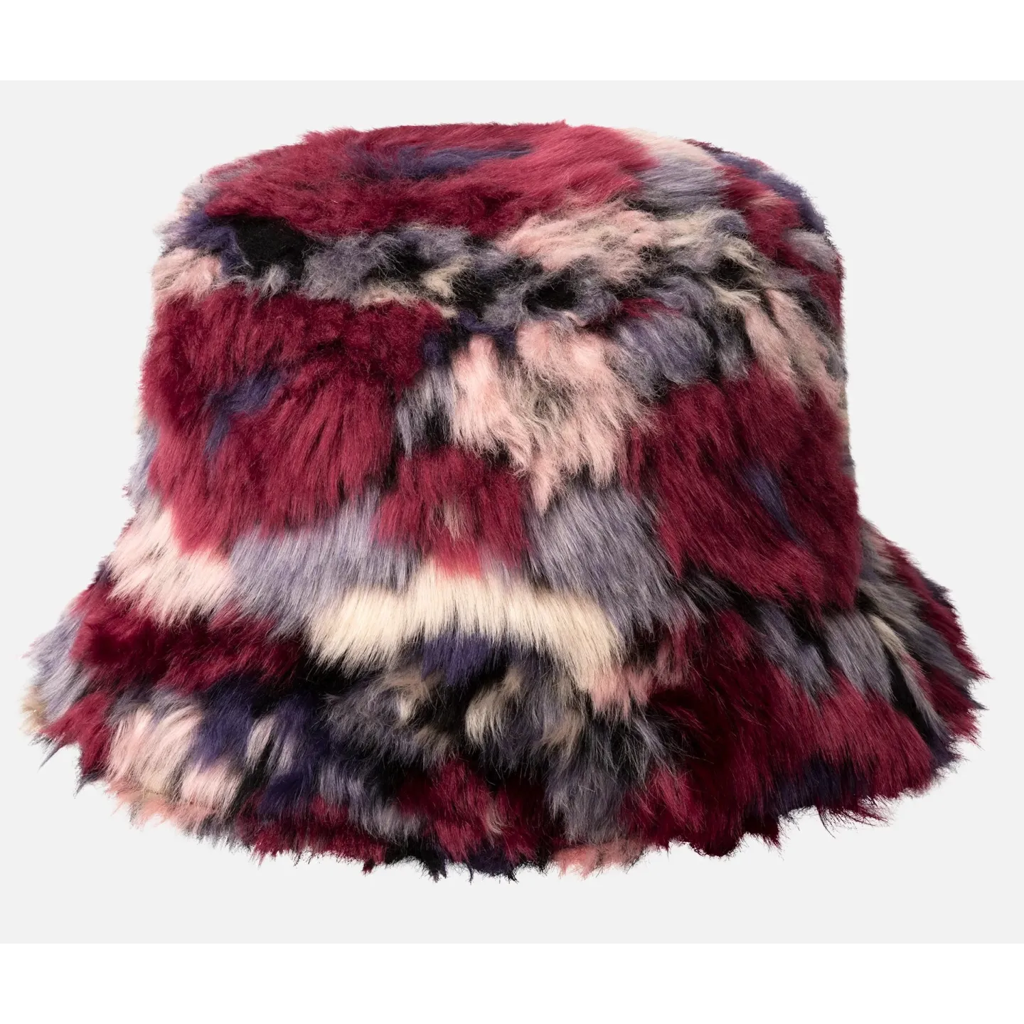 Faux Fur Bucket Hat Wild Berry – Kangol - Reference: 24420| Chapellerie Traclet