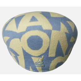 Superfan 504 Glacier Flat Cap - Kangol