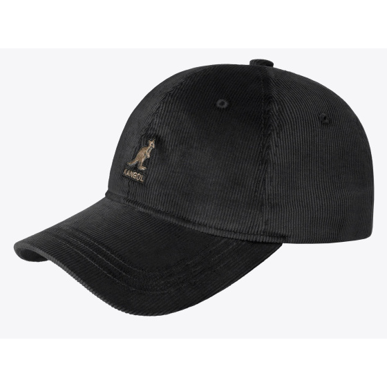 Casquette Strapback Cord Coton Noir - Kangol