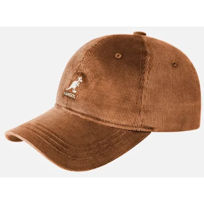 Kangol Camel Cotton Cord Strapback Cap Reference: 20574| Traclet Hat Shop