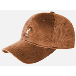 Kangol Camel Cotton Cord Strapback Cap