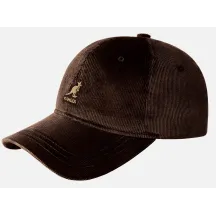 Strapback Cord Cotton Brown Cap - Kangol Reference: 24425| Traclet Hat Shop