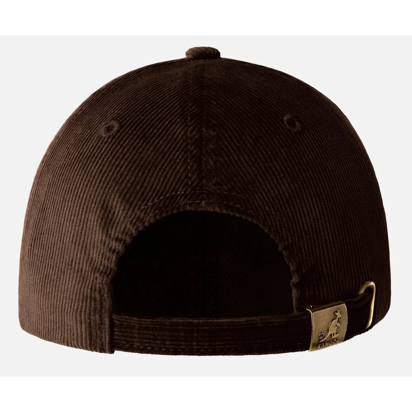 Strapback Cord Cotton Brown Cap - Kangol Reference: 24425| Traclet Hat Shop
