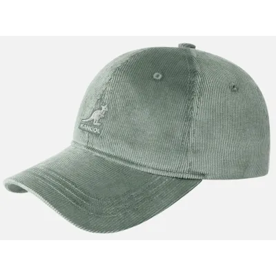 Strapback Cord Cotton Sage Green Cap - Kangol Reference: 24426| Traclet Hat Shop