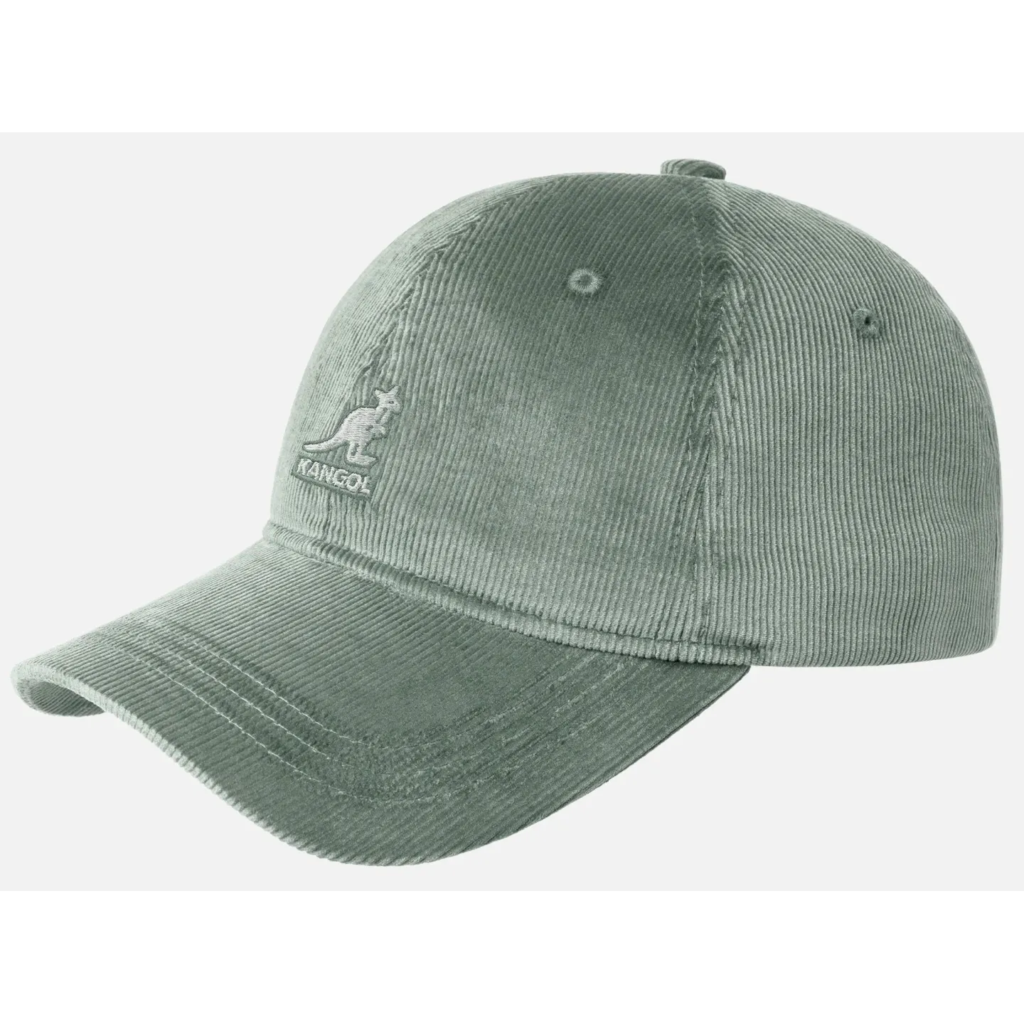 Strapback Cord Cotton Sage Green Cap - Kangol Reference: 24426| Traclet Hat Shop