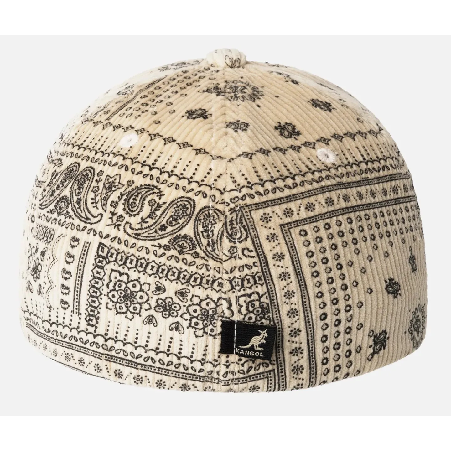Strapback FlexFit® Cord Cream & Brown Cap - Kangol Reference: 24428| Chapellerie Traclet