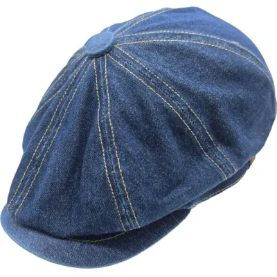 Casquette Gavroche Jean Bleu coton - Traclet - Reference : 21389 | Chapellerie Traclet