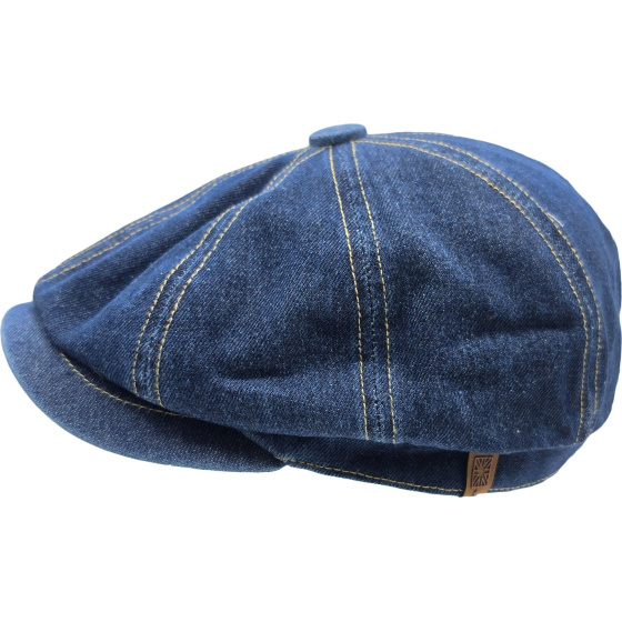 Casquette Gavroche Jean Bleu coton - Traclet