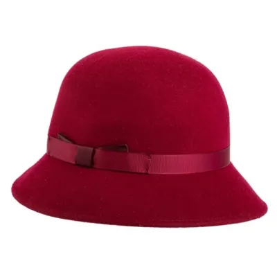 Cloche Hat Mélodie Cabernet - Traclet Reference: 24435| Chapellerie Traclet