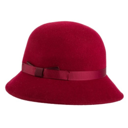 Chapeau Cloche Mélodie Cabernet - Traclet