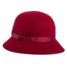 Cloche Hat Mélodie Cabernet - Traclet Reference: 24435| Chapellerie Traclet