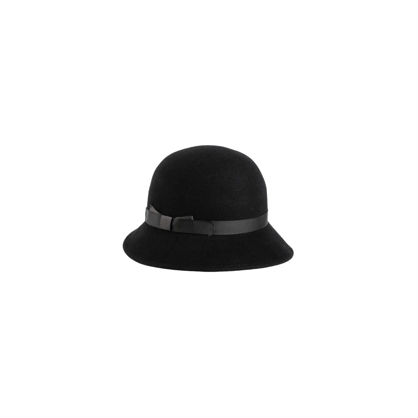 Mélodie Black Cloche Hat - Traclet Reference: 24436| Chapellerie Traclet