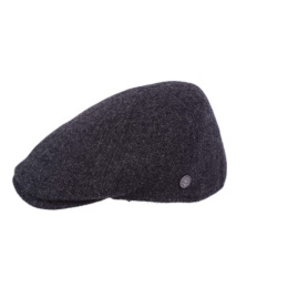 Casquette Plate Gatsby Laine Anthracite - Traclet